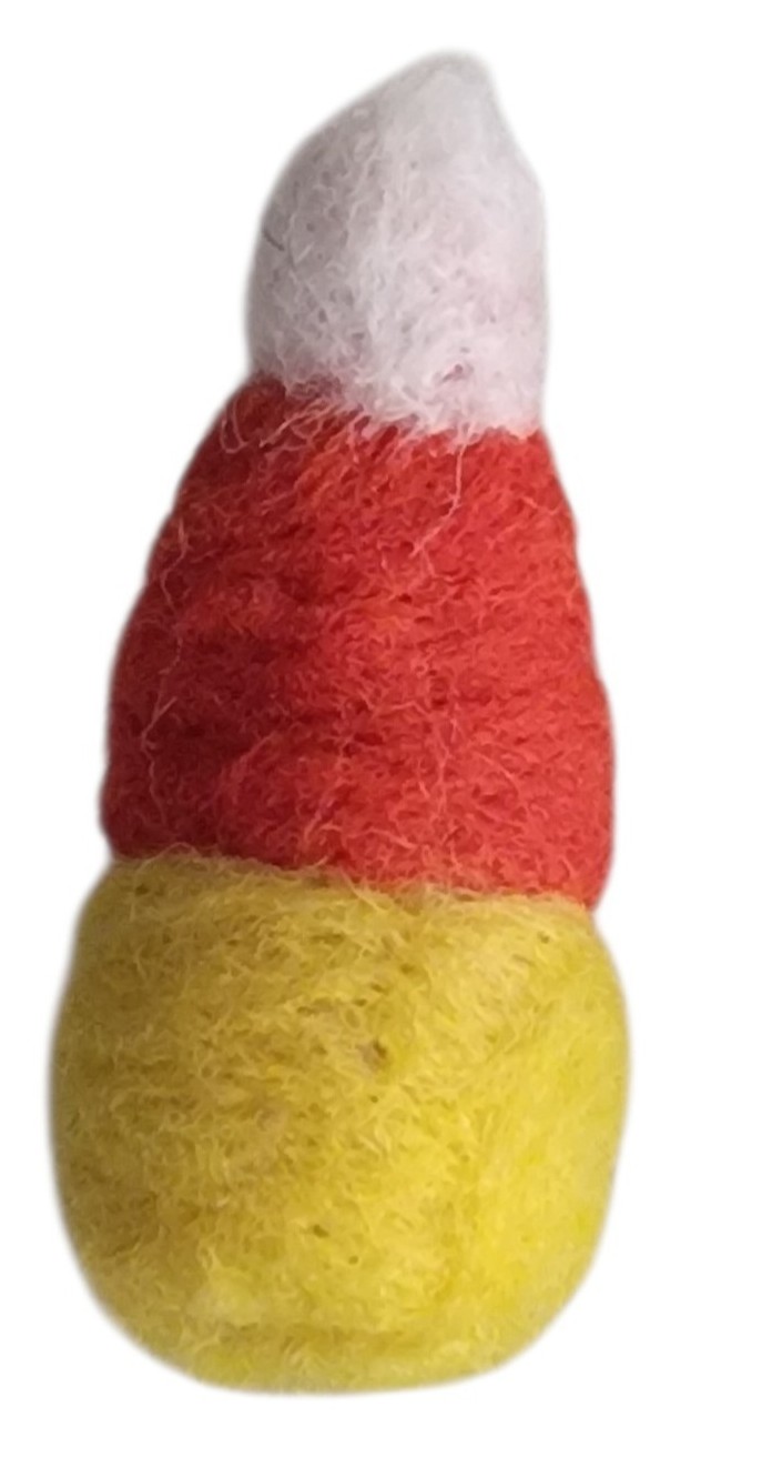 Wool Car Diffuser-Candy Corn